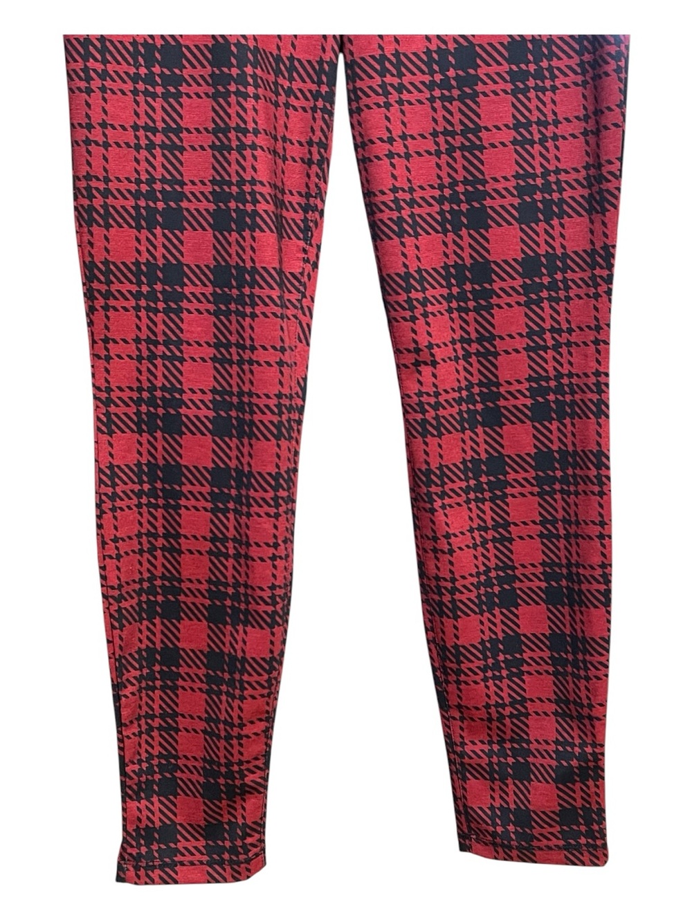 🆕 NWT Sanctuary Red & Black Plaid Pull-On Pants | Size Medium - Picture 3 of 7